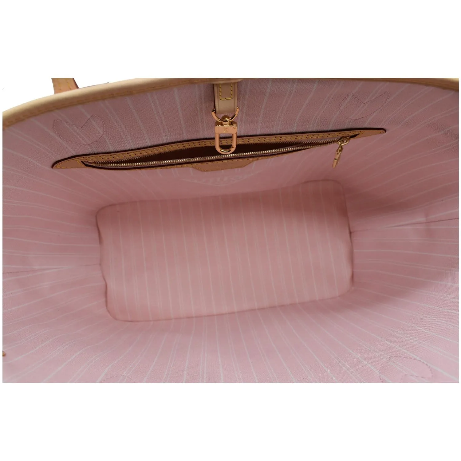 LOUIS VUITTON Neverfull MM Pool Monogram Giant Tote Shoulder Bag Light Pink - 20% OFF