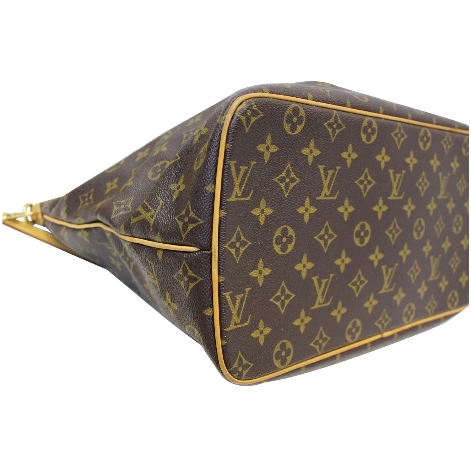 LOUIS VUITTON Palermo GM Monogram Canvas Tote Shoulder Bag Brown
