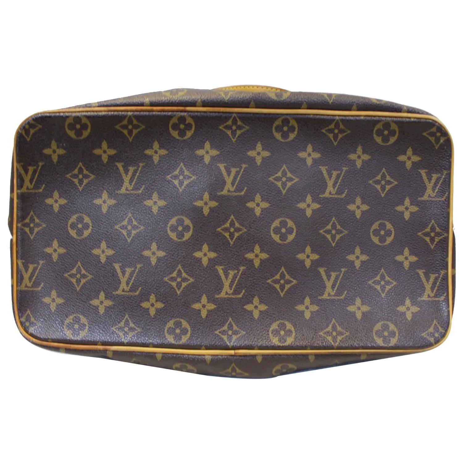LOUIS VUITTON Palermo GM Monogram Canvas Tote Shoulder Bag Brown