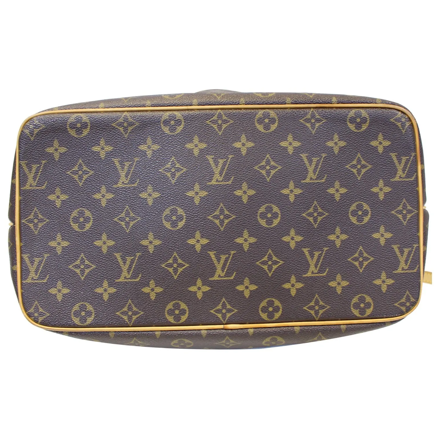 LOUIS VUITTON Palermo GM Monogram Canvas Tote Shoulder Bag Brown