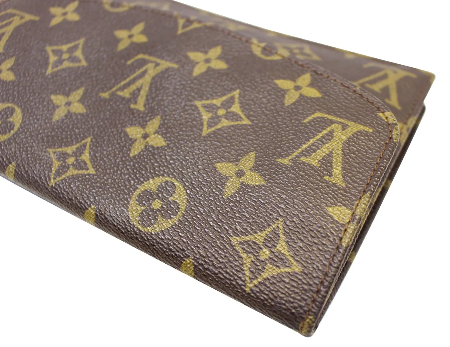 LOUIS VUITTON Pre Owned Monogram Canvas Pochette Rabat Clutch