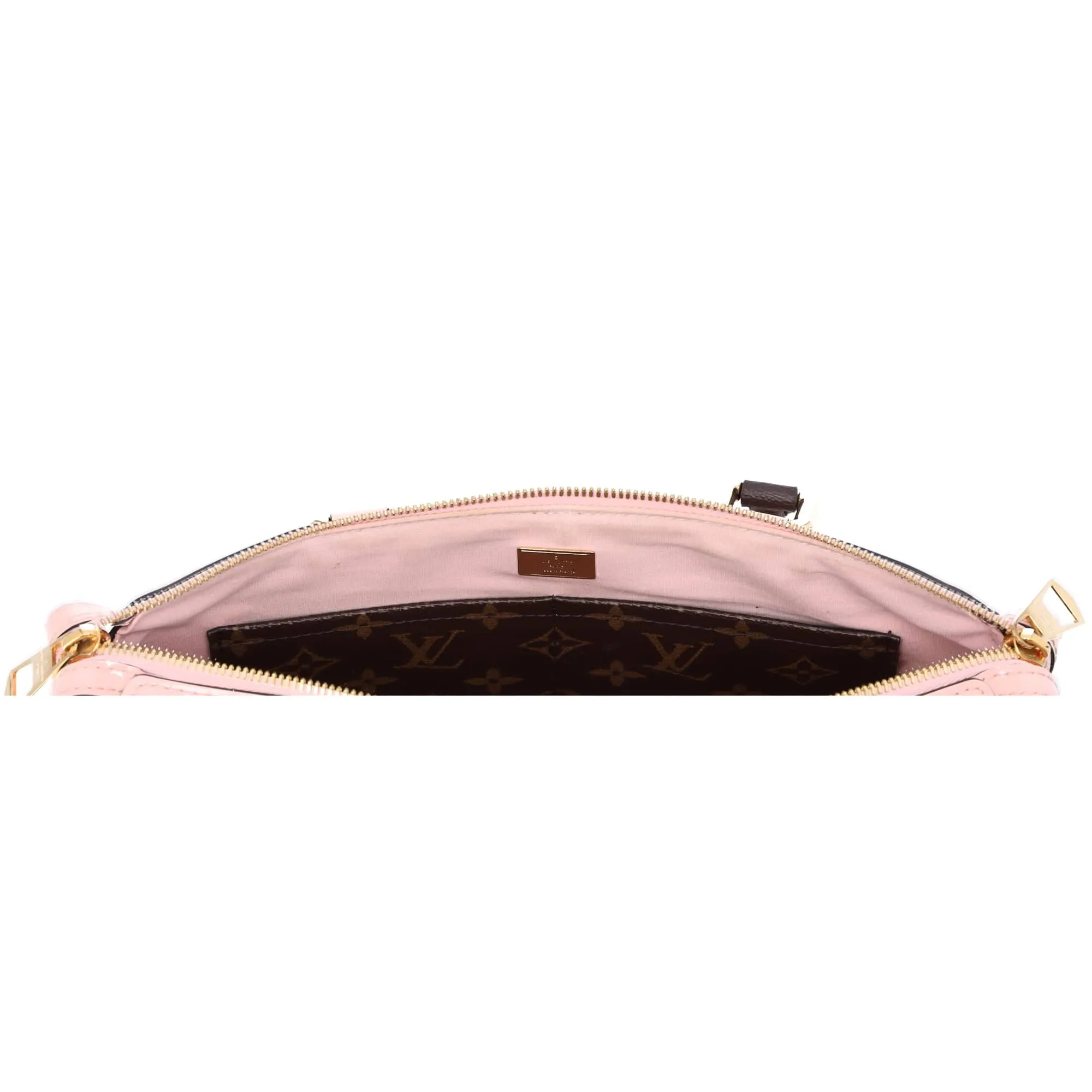 Louis Vuitton Vernis Mirror Tote Pink Rose Ballerine Patent Leather M54639