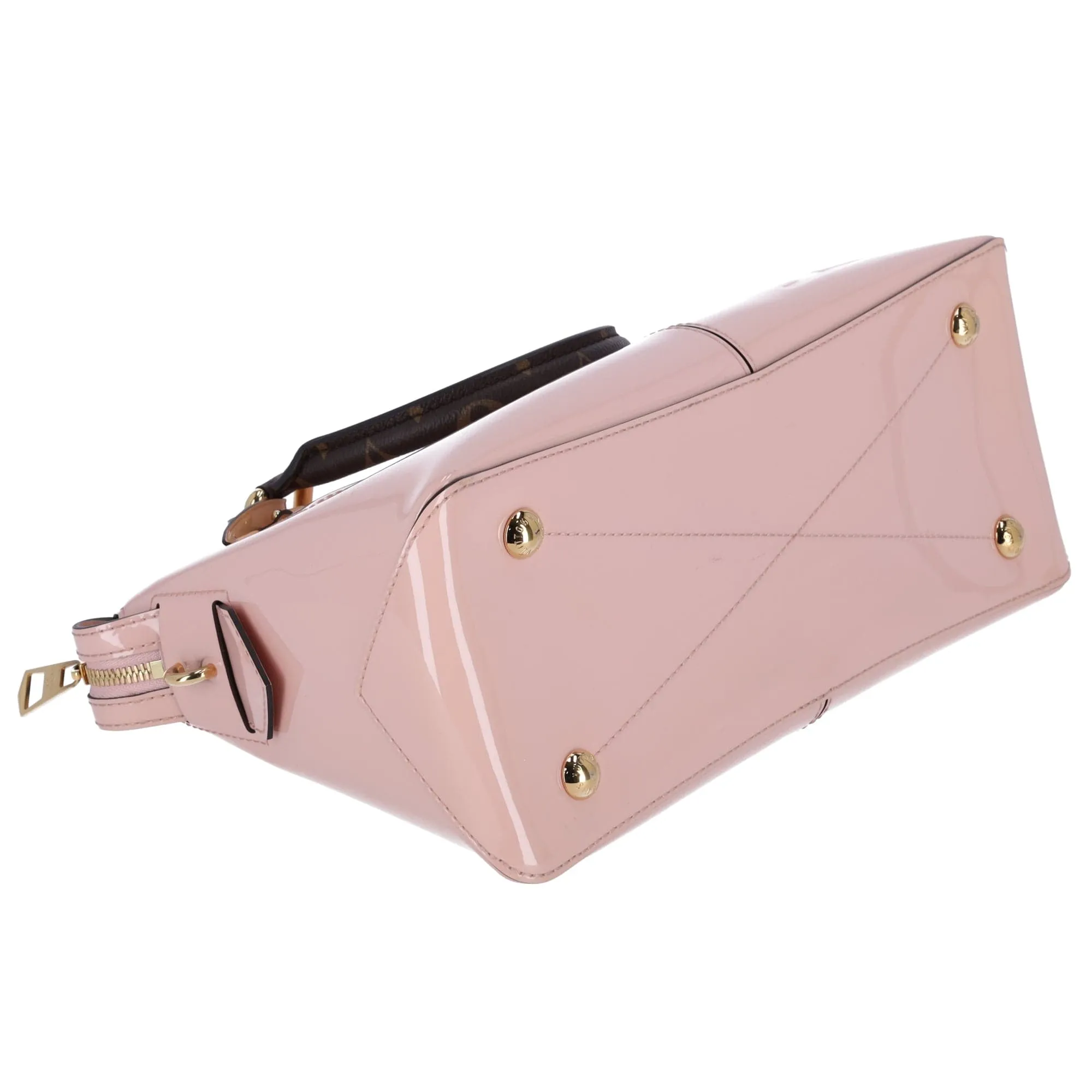Louis Vuitton Vernis Mirror Tote Pink Rose Ballerine Patent Leather M54639