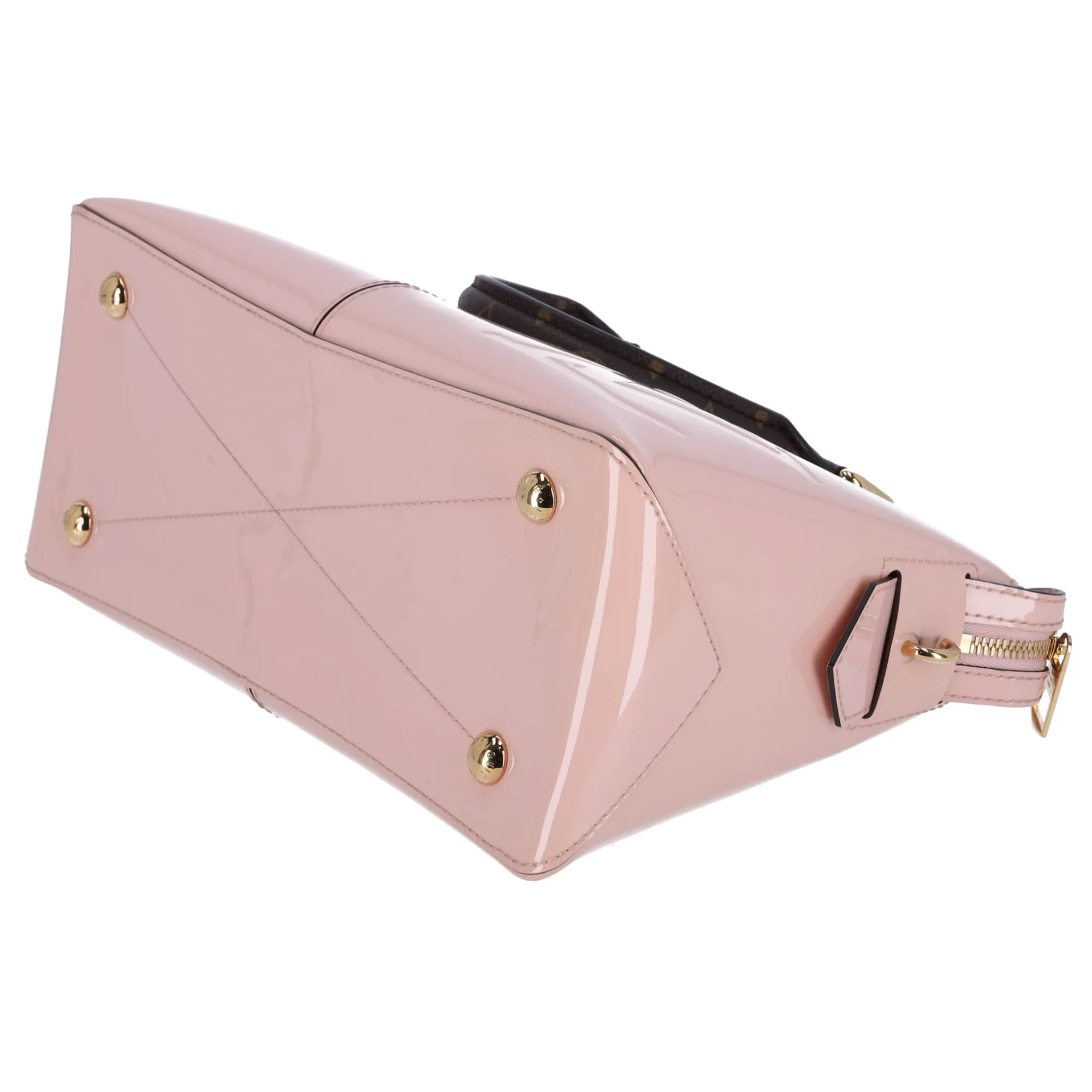 Louis Vuitton Vernis Mirror Tote Pink Rose Ballerine Patent Leather M54639