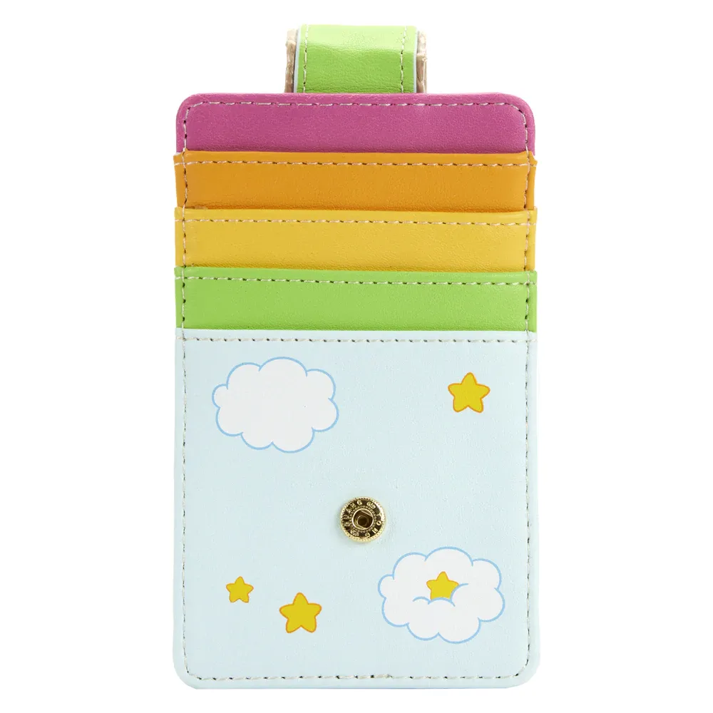 Loungefly Care Bears Rainbow Swing Card Holder