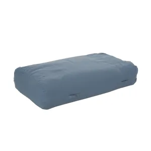Lounger Bean Bag with Fabric for Dining Room Bedroom Etc Blue Modern