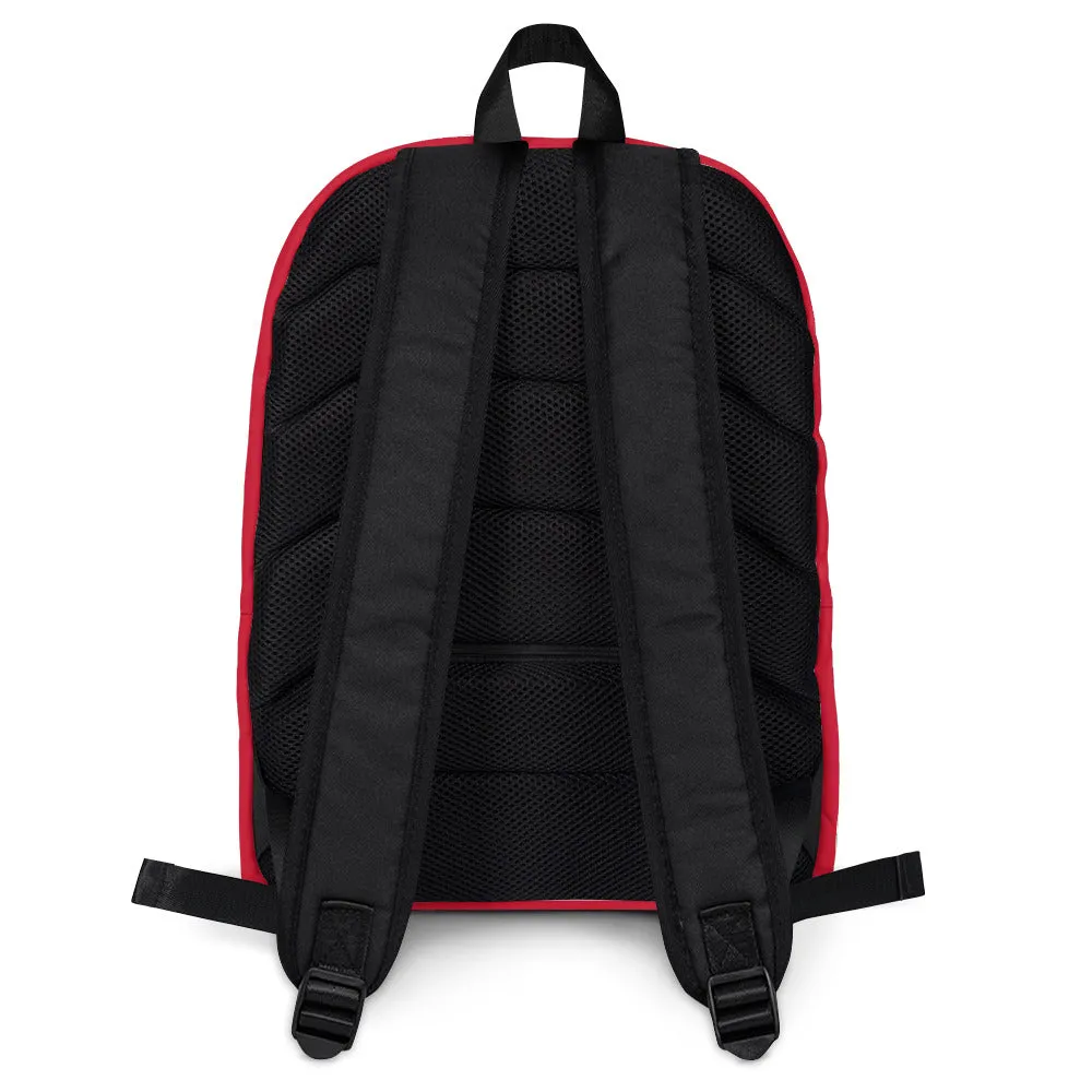 Love Like Justice Red Backpack