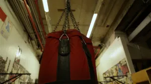 Low Angle Punching Bag
