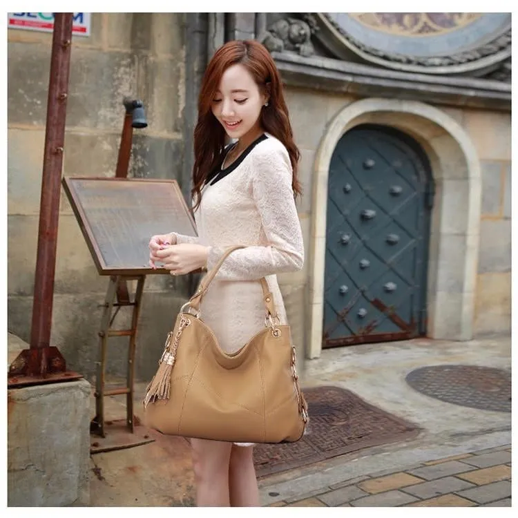 <bold>Hobo / Tote Bag <br>Genuine-Leather