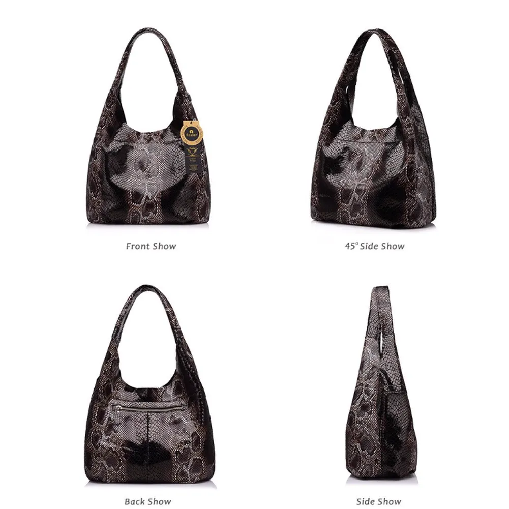 <bold>Hobo / Tote Bag <br>Genuine-Leather