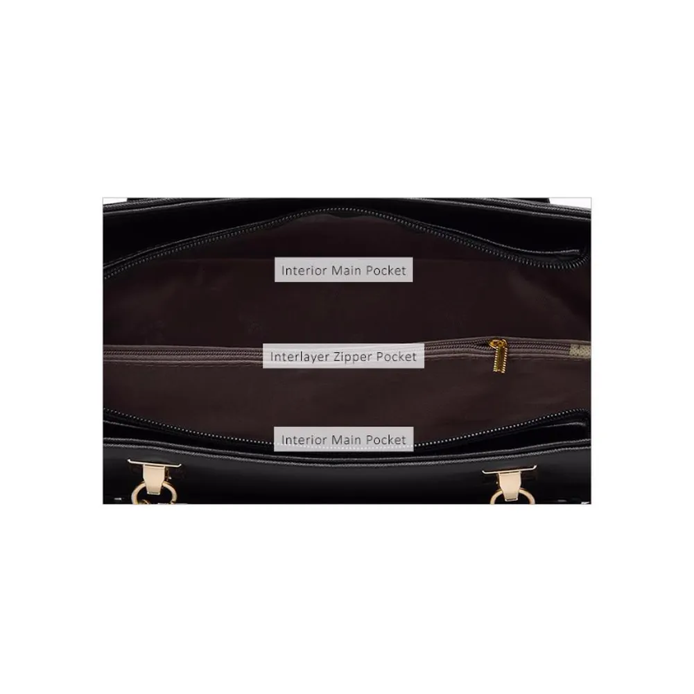 <bold>Top-Handle / Crossbody Bag <br>Vegan-Leather