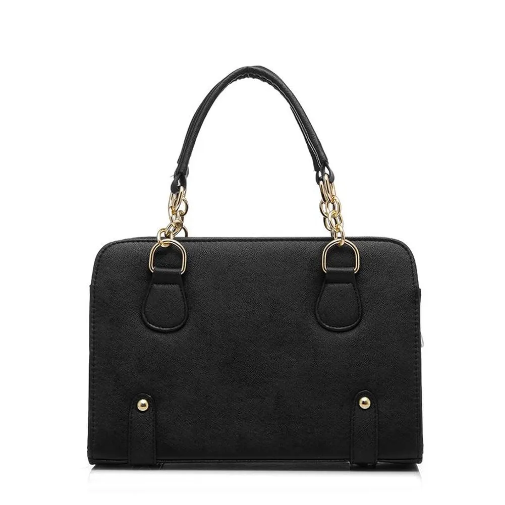 <bold>Top-Handle / Crossbody Bag <br>Vegan-Leather