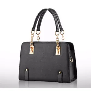 <bold>Top-Handle / Crossbody Bag <br>Vegan-Leather