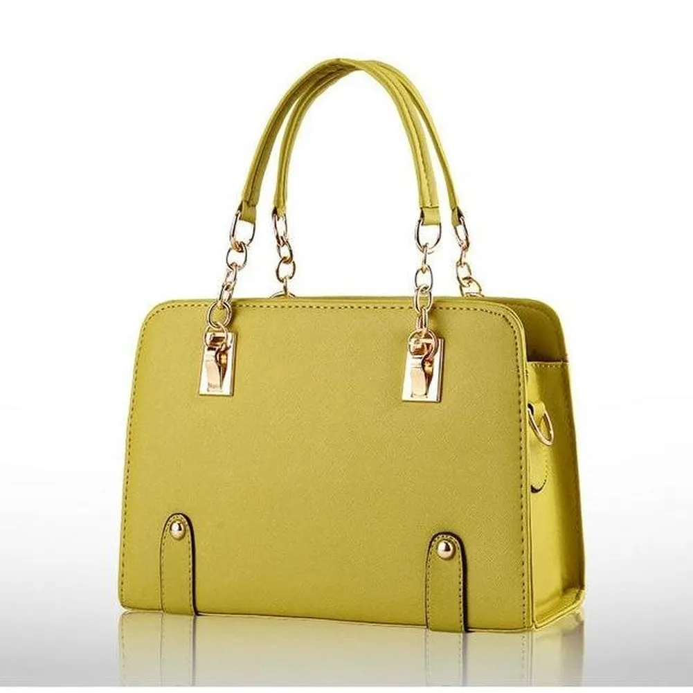 <bold>Top-Handle / Crossbody Bag <br>Vegan-Leather