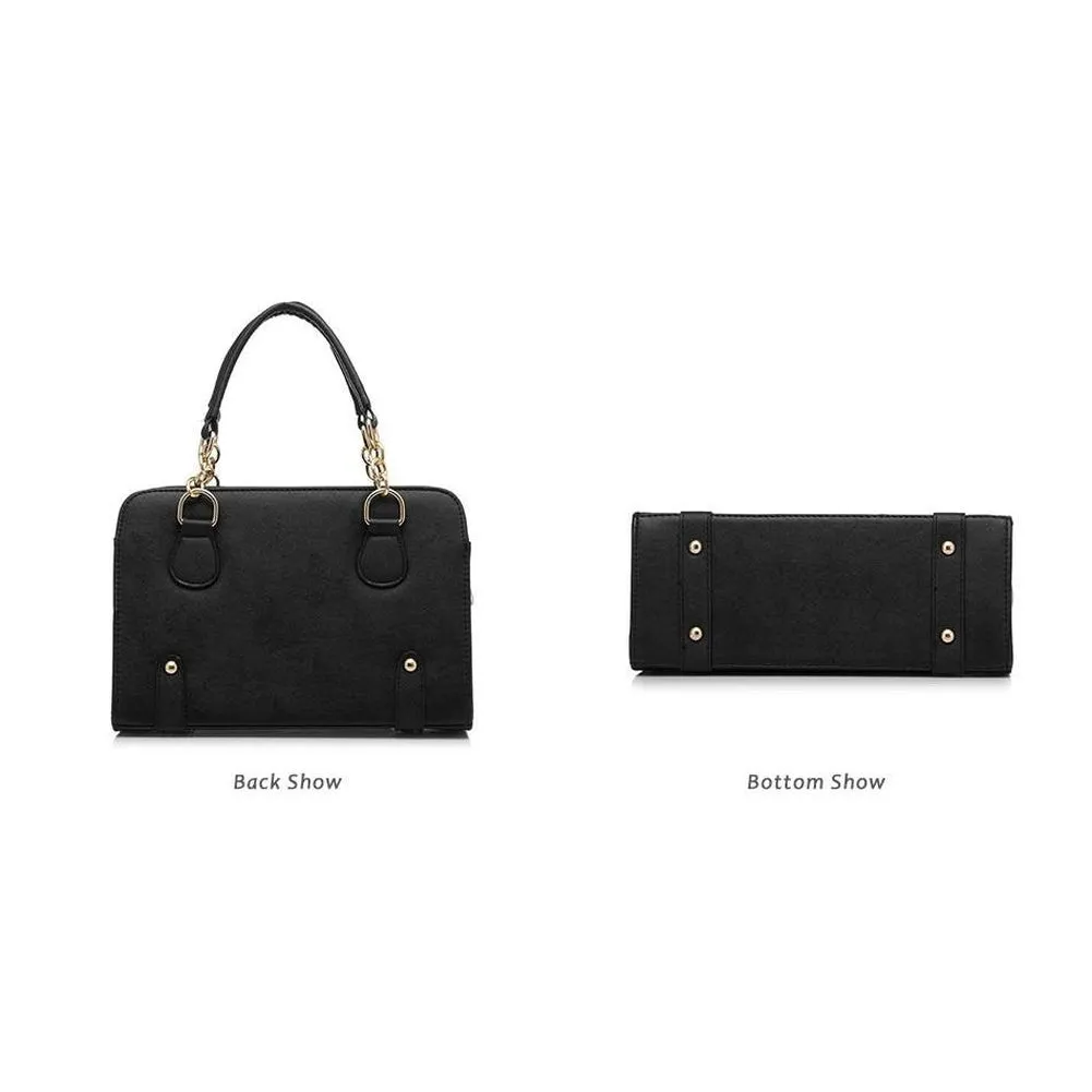 <bold>Top-Handle / Crossbody Bag <br>Vegan-Leather