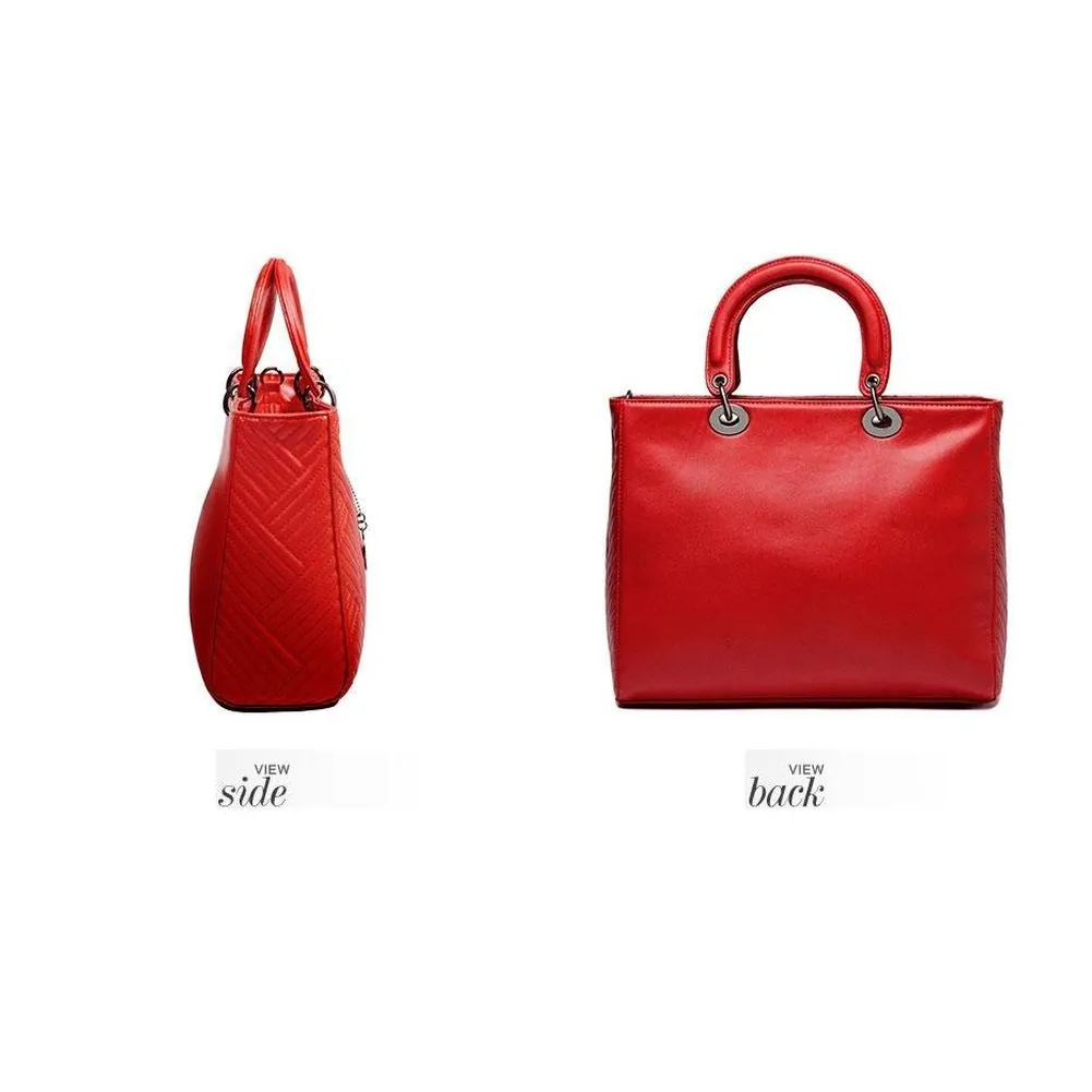 <bold>Top-Handle / Tote Bag  <br>Vegan-Leather