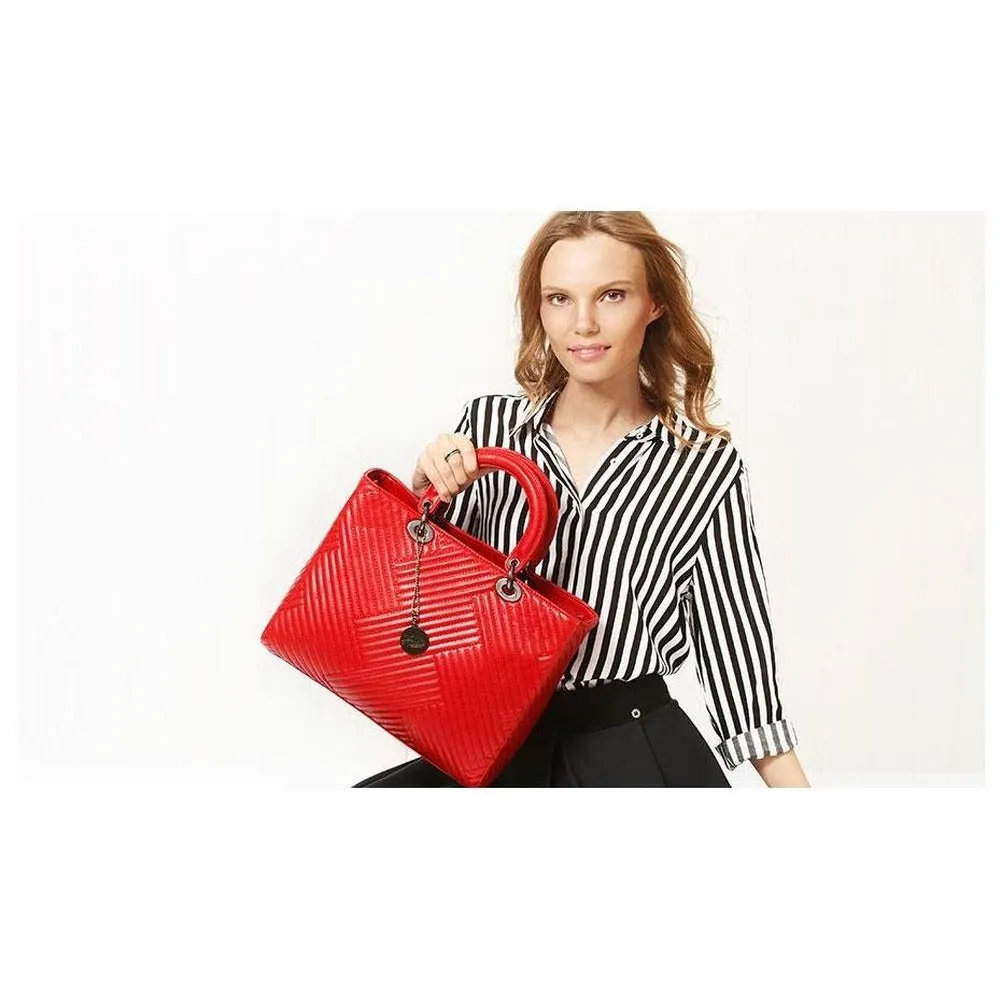 <bold>Top-Handle / Tote Bag  <br>Vegan-Leather