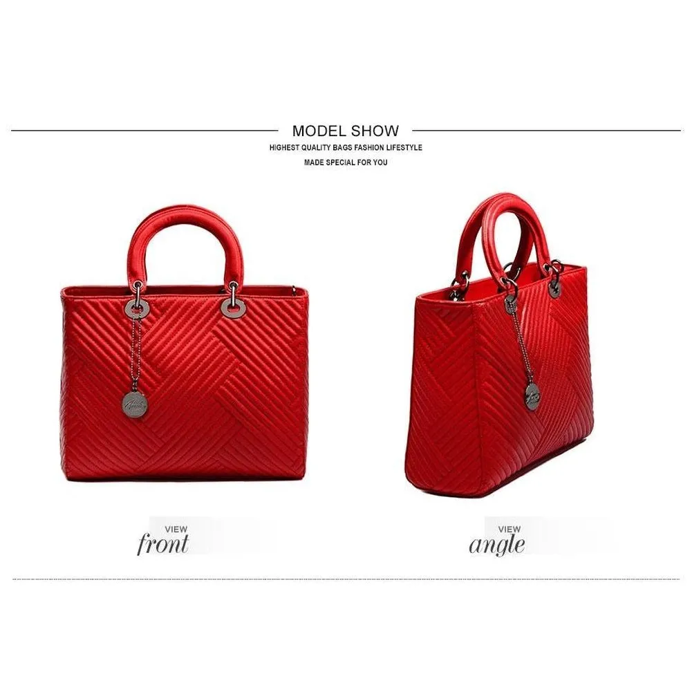<bold>Top-Handle / Tote Bag  <br>Vegan-Leather
