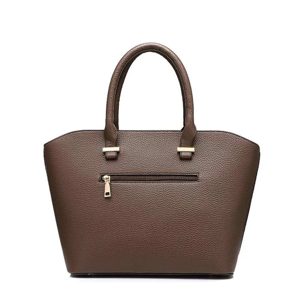 <bold>Tote  / Shoulder Bag  <br>Vegan-Leather