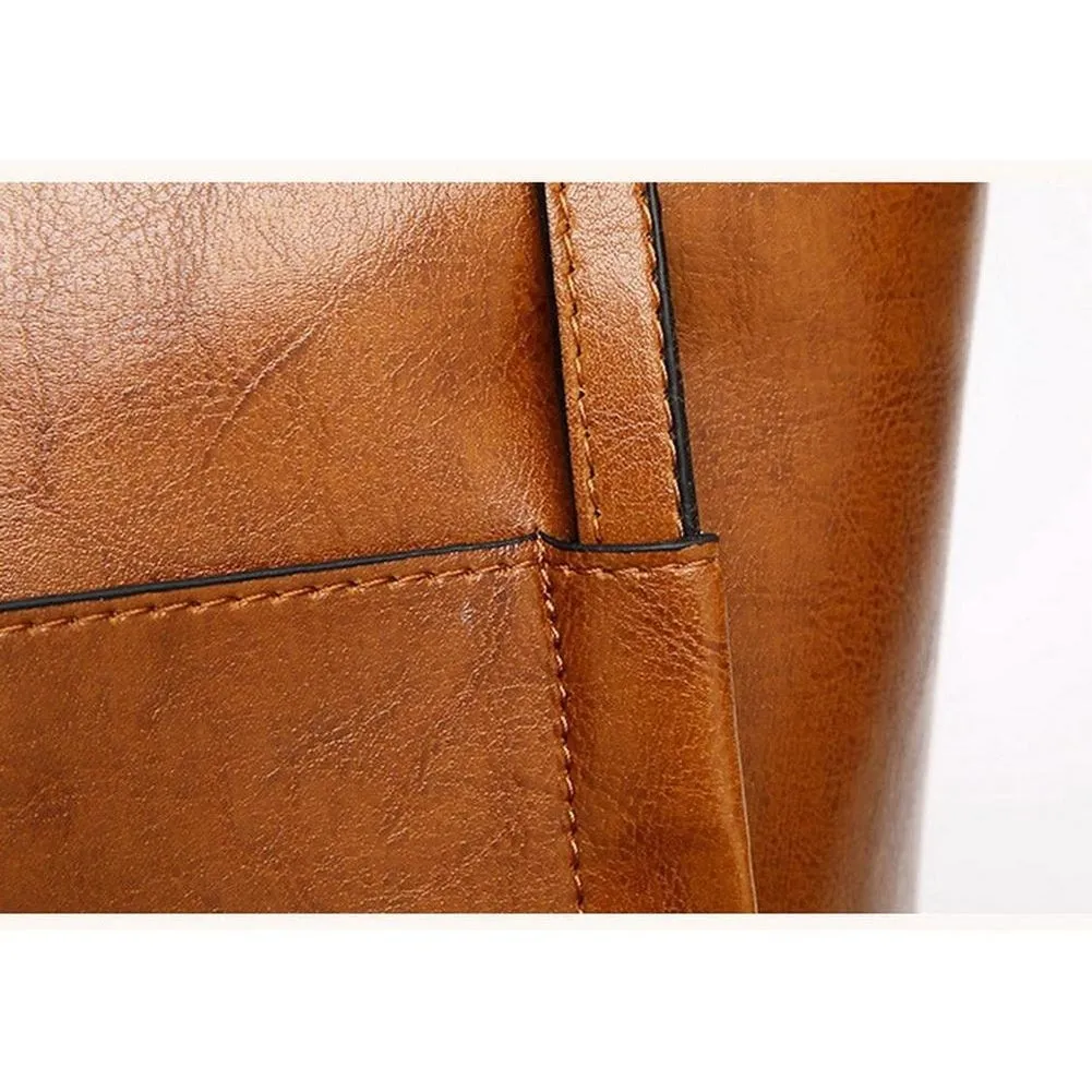 <bold>Tote  / Shoulder Bag  <br>Vegan-Leather