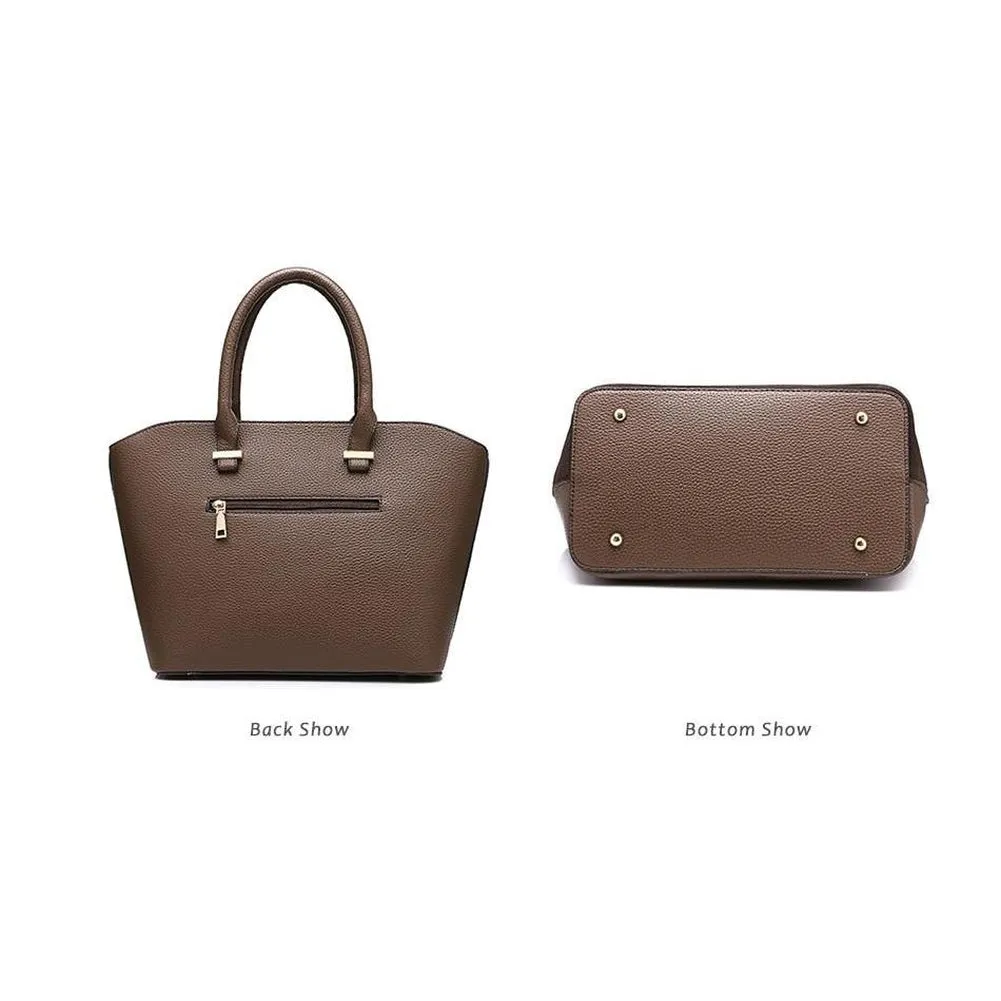<bold>Tote  / Shoulder Bag  <br>Vegan-Leather