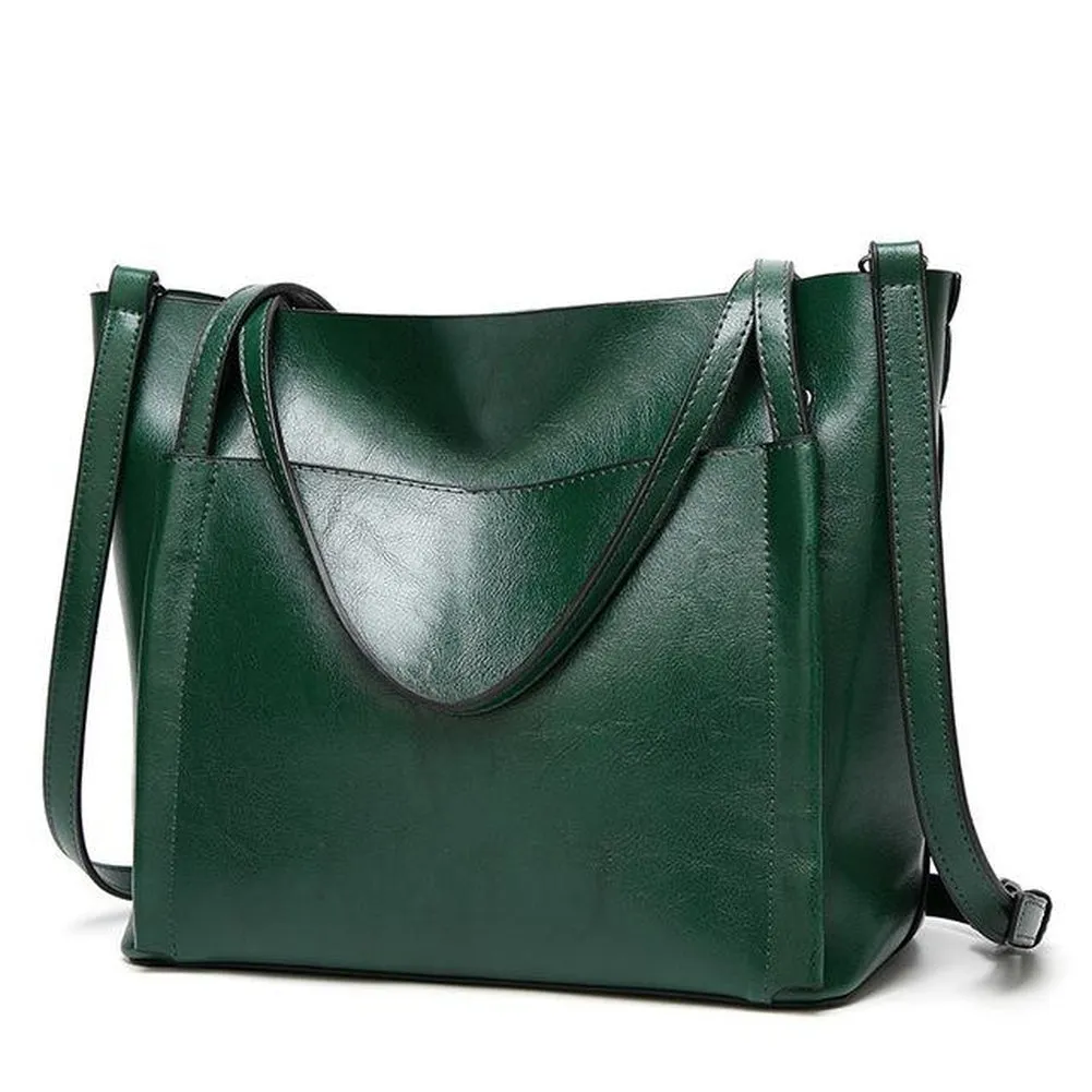 <bold>Tote  / Shoulder Bag  <br>Vegan-Leather