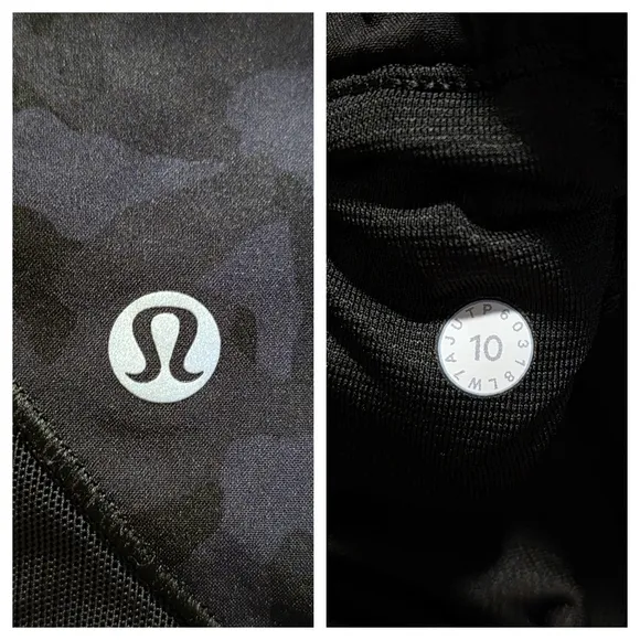 lululemon Hotty Hot Short II Incognito Camo Multi Grey Size 10 Tall
