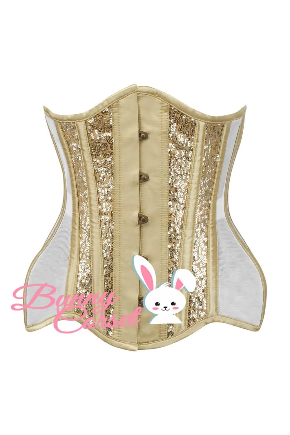 Madeleina Couture Mesh Sequin Corset