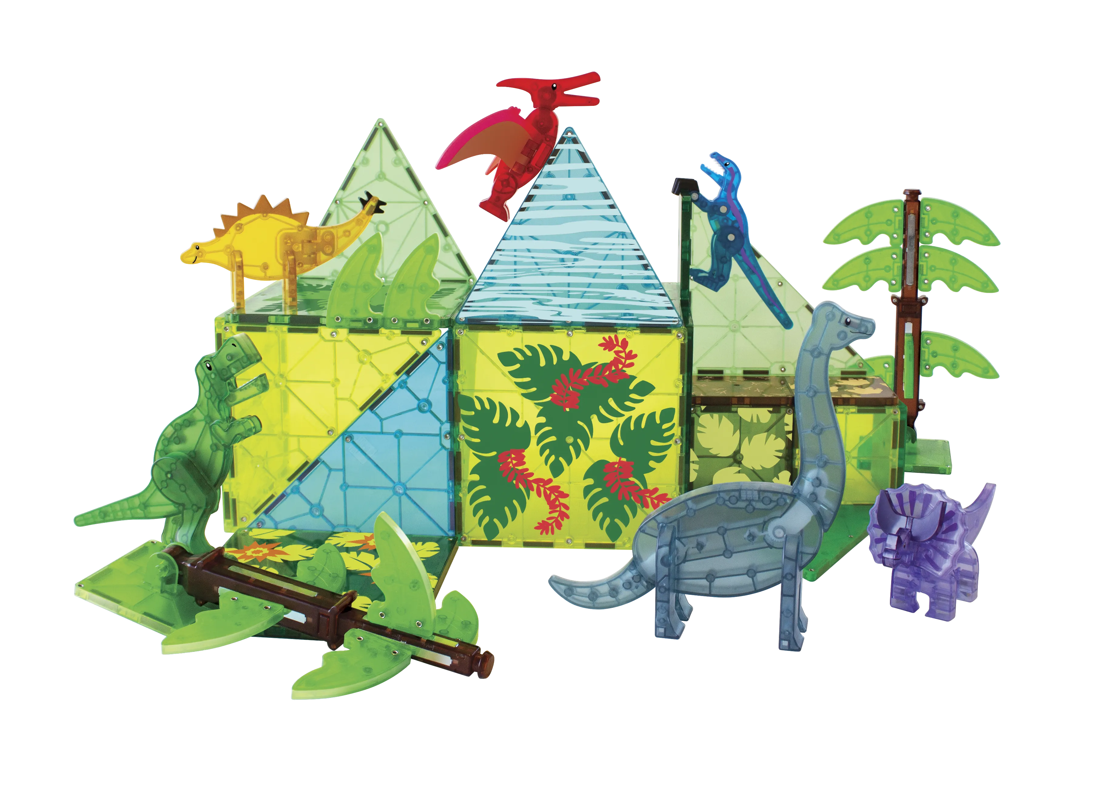 Magna-Tiles - Dino World XL (50pc)