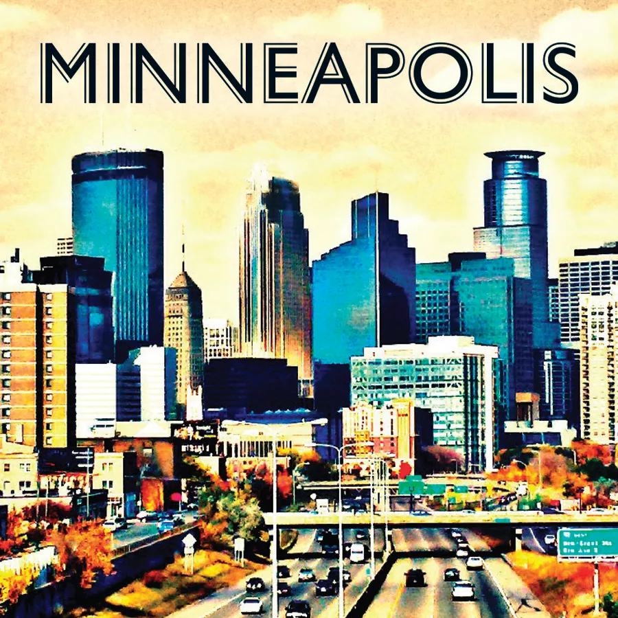 Magnet - MN Minneapolis Skyline
