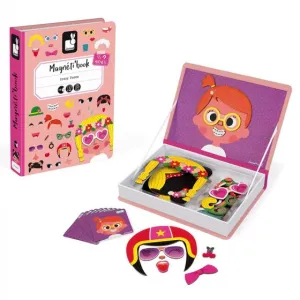 Magnetibook Girl Crazy Faces