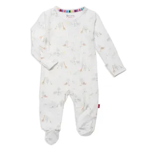 Magnetic Me White Serene Safari Modal Magnetic Footie