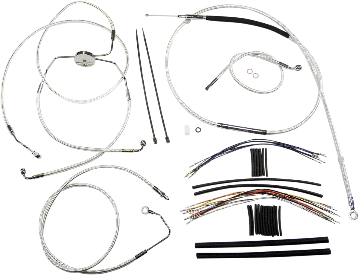 Magnum 387313 Sterling Chromite II Handlebar Installation Kit for 18-20in. Ape
