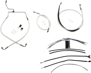 Magnum 387863 Sterling Chromite II Handlebar Installation Kit for 18-20in. Ape