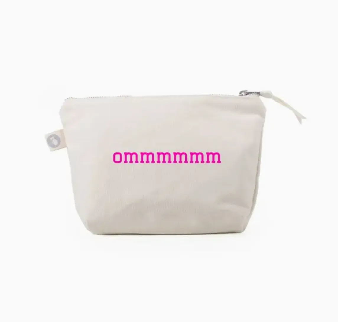 Makeup Bag Natural ommmmmm - NEW!