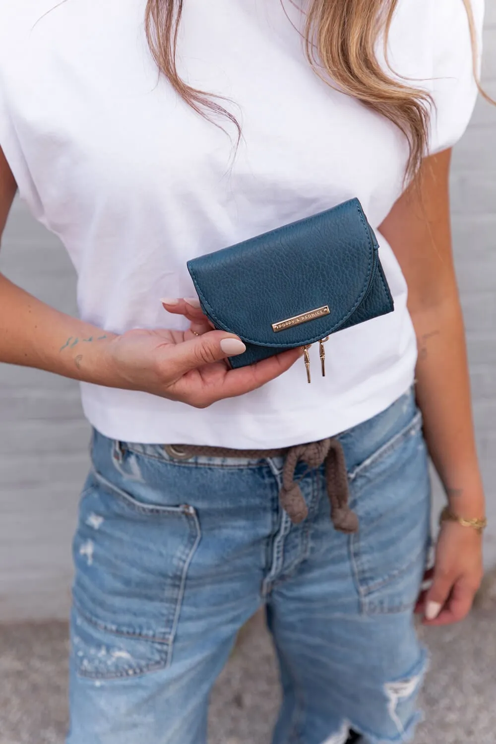 MARGAUX WALLET navy