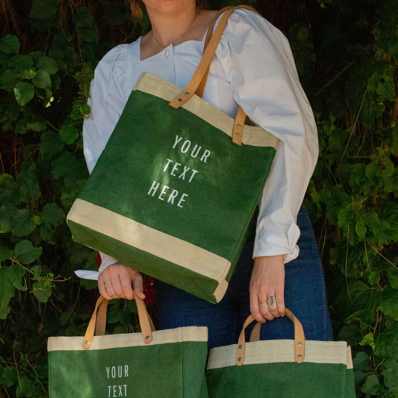 Market Tote in Field Green (034GN) | Estimated: May 2025