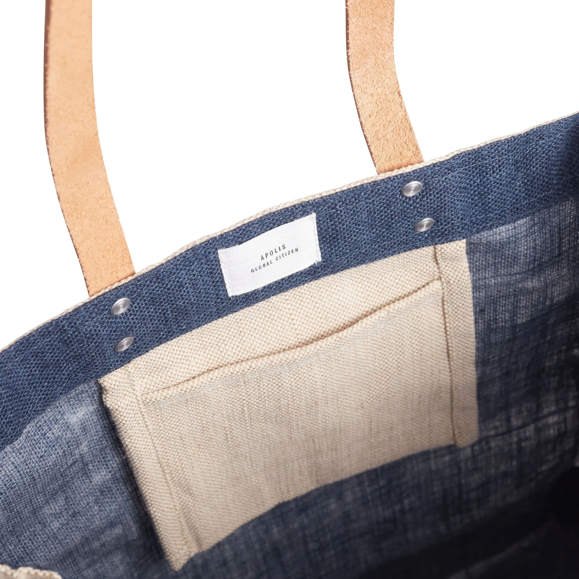 Market Tote in Navy (034NV) | Estimated Delivery: June 2025
