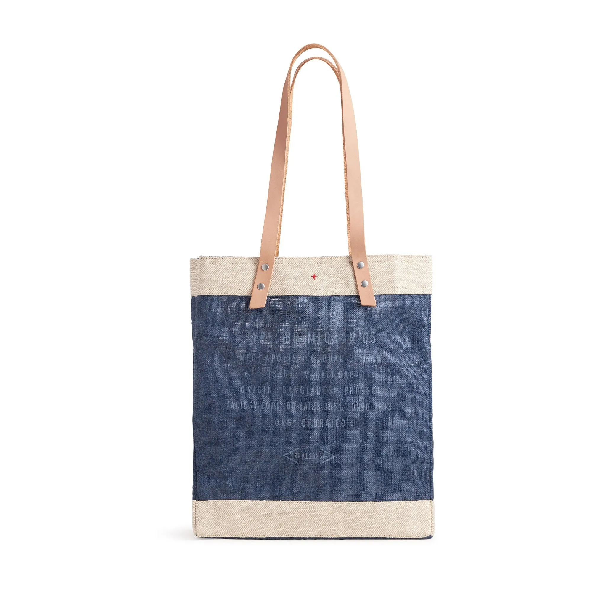 Market Tote in Navy (034NV) | Estimated Delivery: June 2025