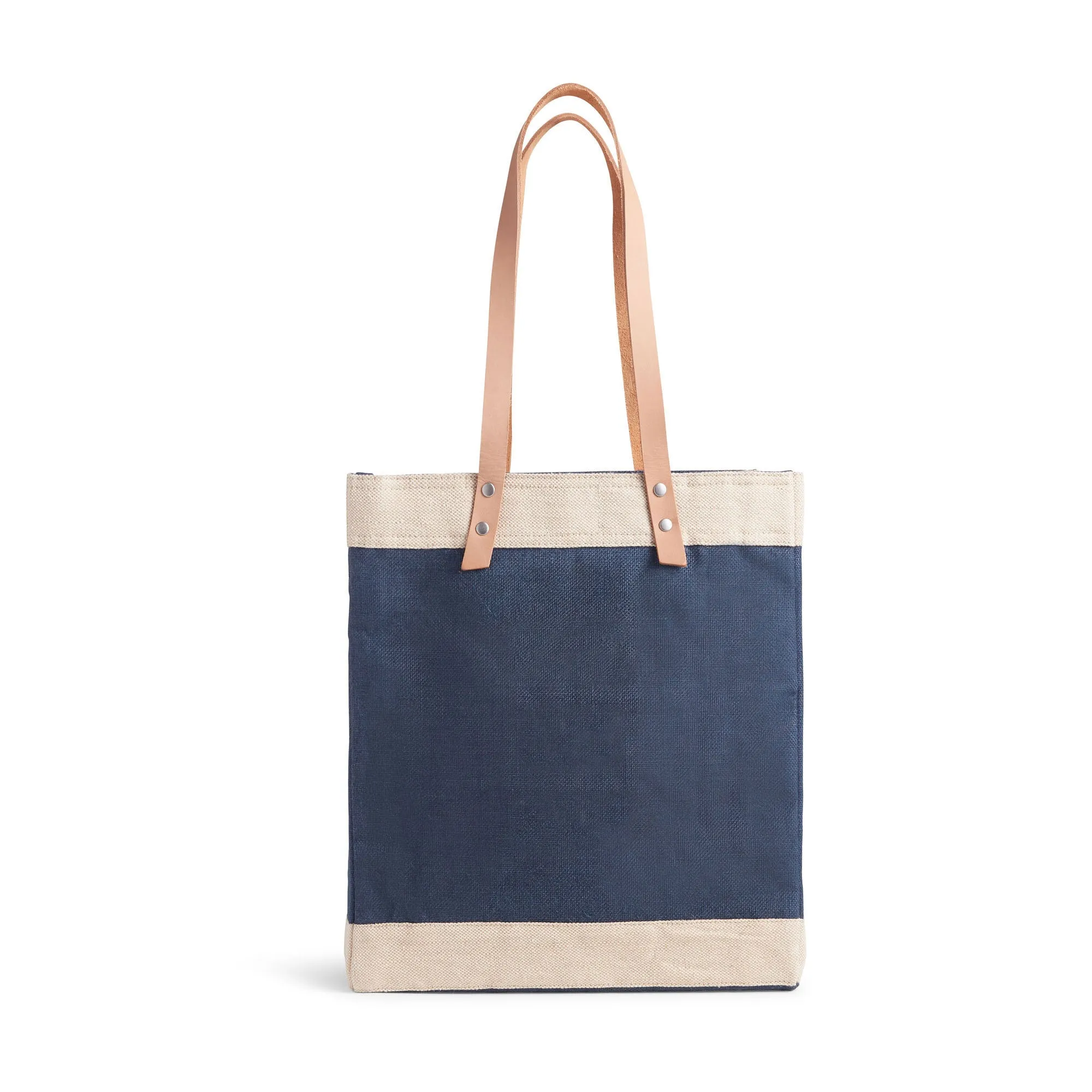 Market Tote in Navy (034NV) | Estimated Delivery: June 2025