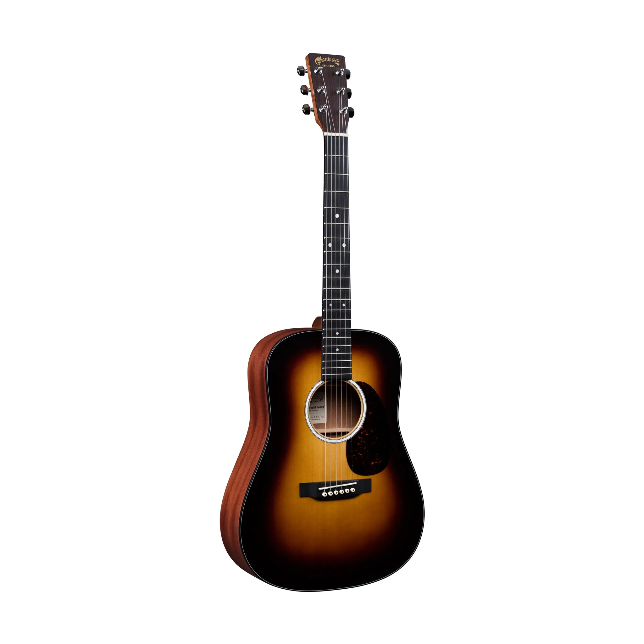 Martin Junior Series DJr-10E Burst Acoustic Guitar w/Bag