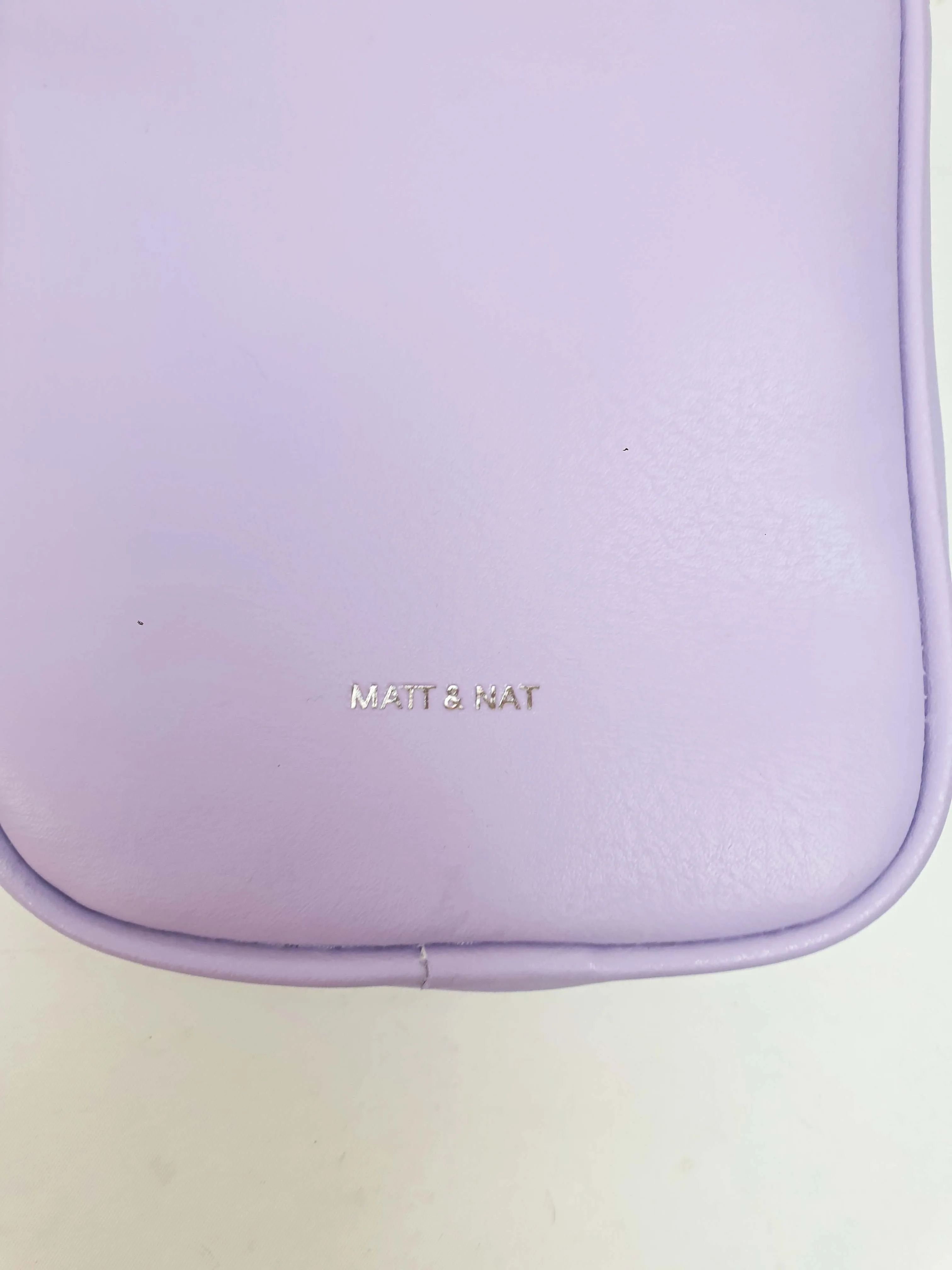 Matt & Nat purple vegan leather mini bag