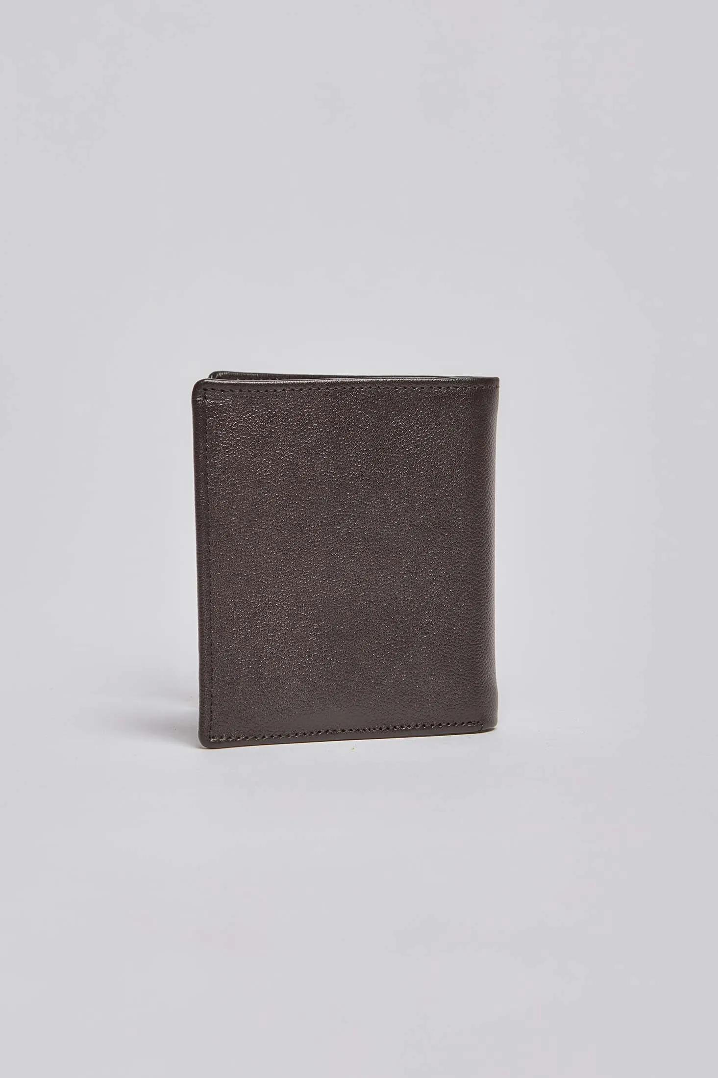 Men Wallet Genuine Leather Black