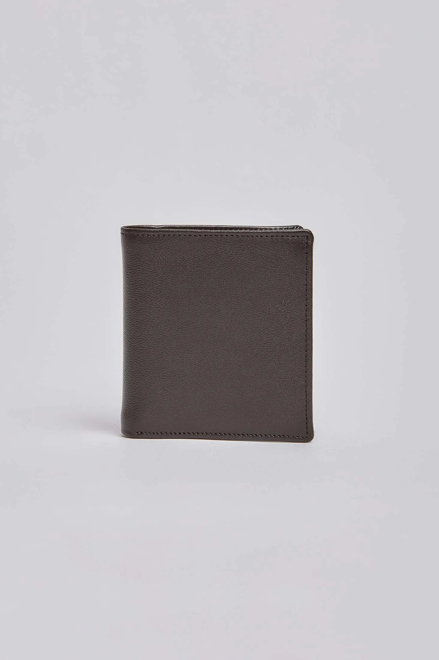 Men Wallet Genuine Leather Black