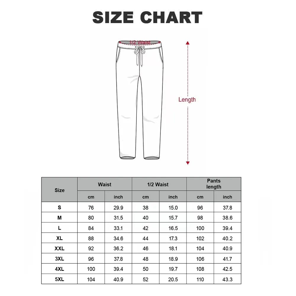 Men's Christmas Printed Long Sleeve Top   Trousers Suit