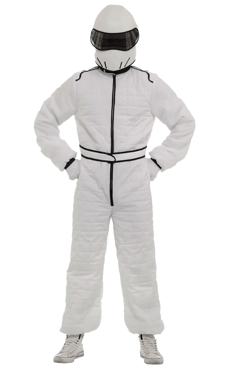 Mens The Stig Top Gear Costume