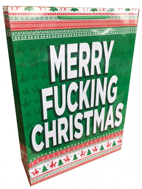 Merry Fing Christmas - Large Gift Bag
