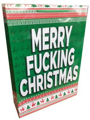 Merry Fing Christmas - Large Gift Bag