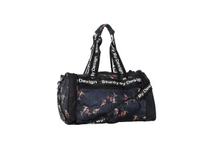 Midnight Blooms Sports Bag