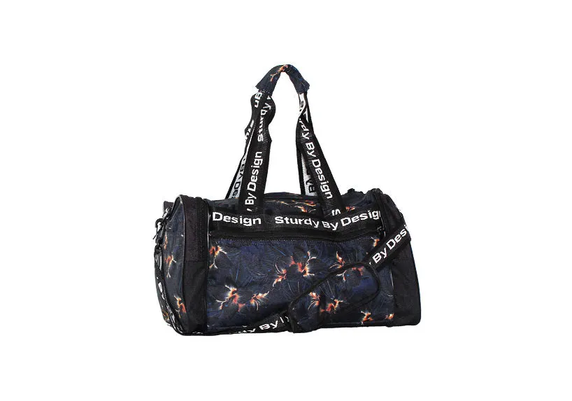 Midnight Blooms Sports Bag